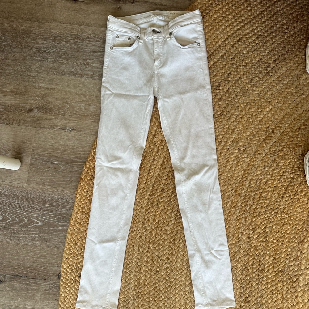 Rag & Bone White Women's Skinny Jeans